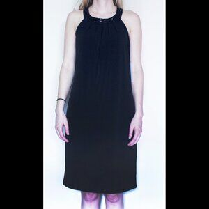 🚫SOLD🚫 Calvin Klein Midi Beaded Halter Dress